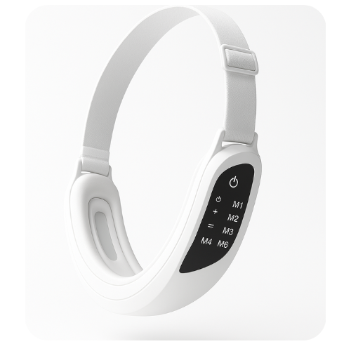 Electric V Face Lifting Beauty Device 6 Modes 8 Levels EMS Micro-Current Firming Facial Massager Double Chin Removal Skin Care